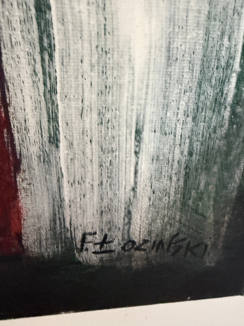 Original Ölgemälde Filip Łoziński – „Another Brick in the Wall- 100×70 cm