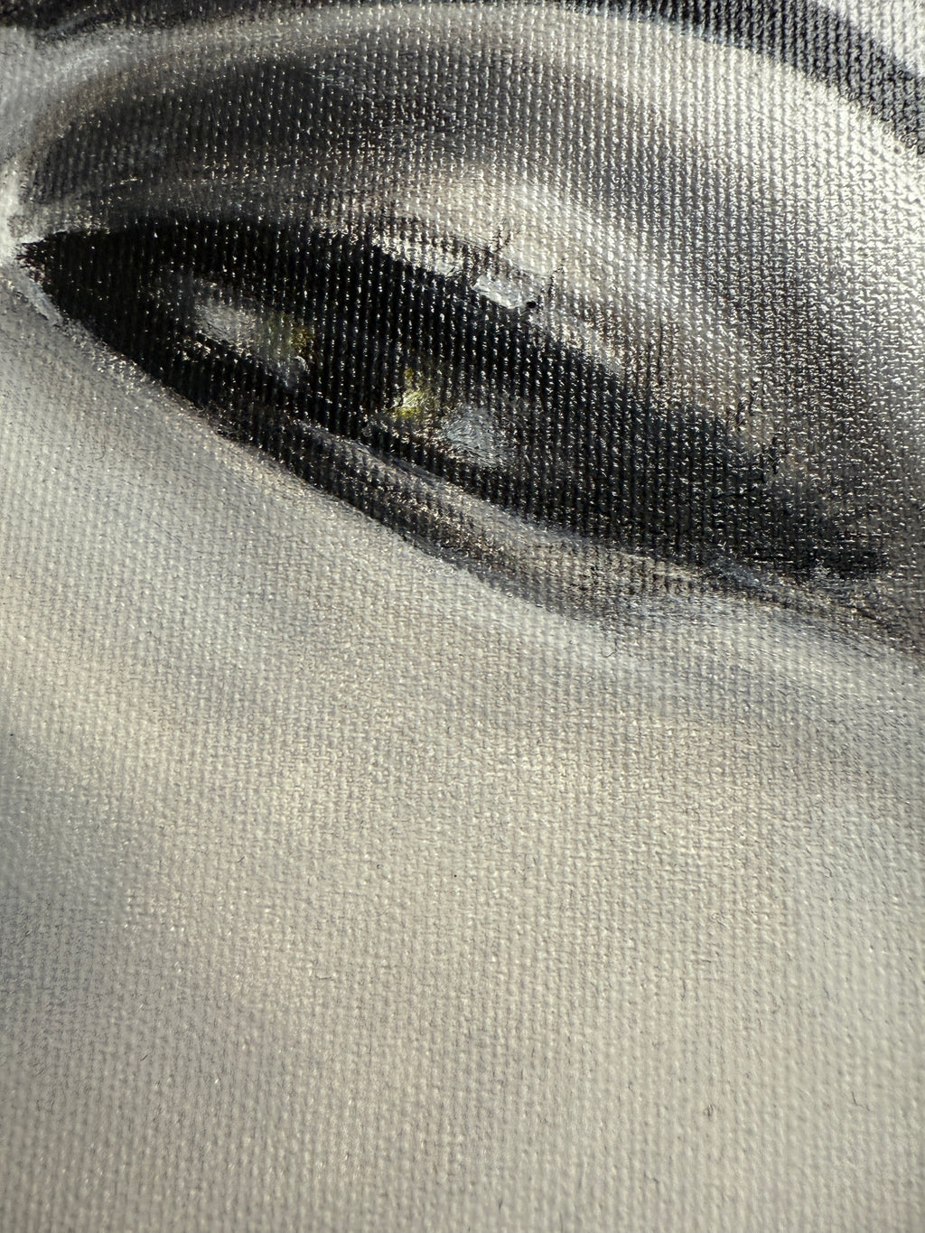 Elegant Portrait “Proud” – Original Ölbild auf Leinwand 60×40 cm, signiert