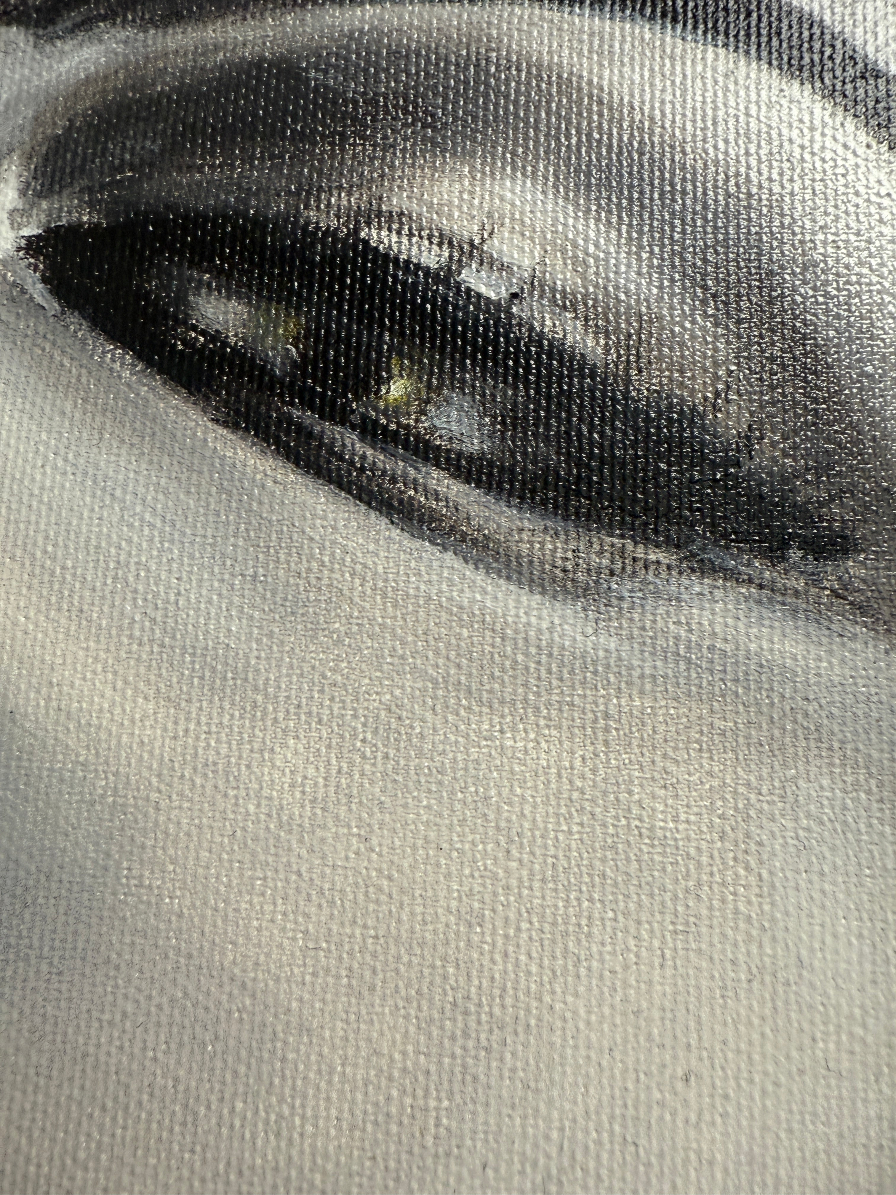 Elegant Portrait “Proud” – Original Ölbild auf Leinwand 60×40 cm, signiert