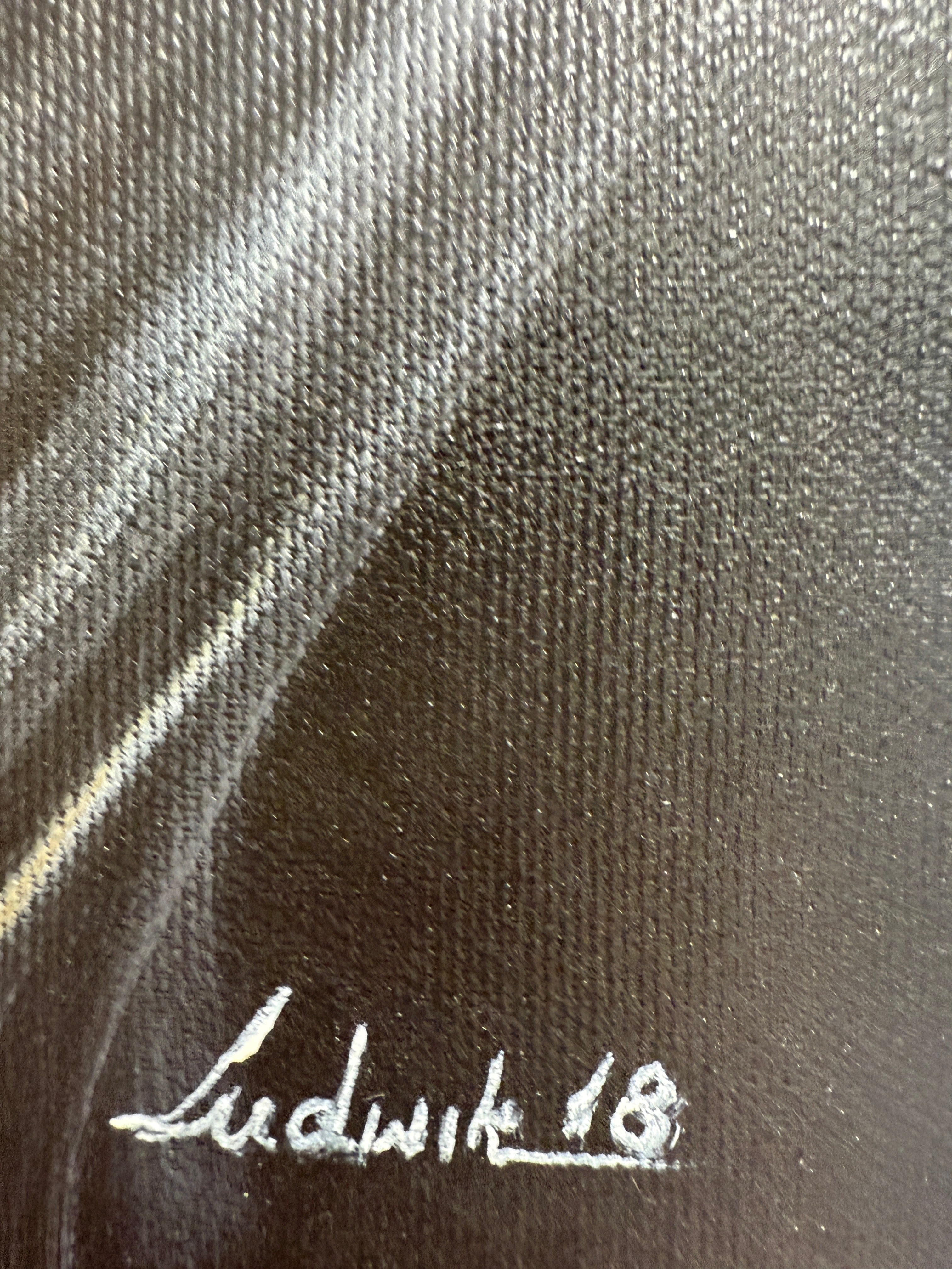 Elegant Portrait “Proud” – Original Ölbild auf Leinwand 60×40 cm, signiert