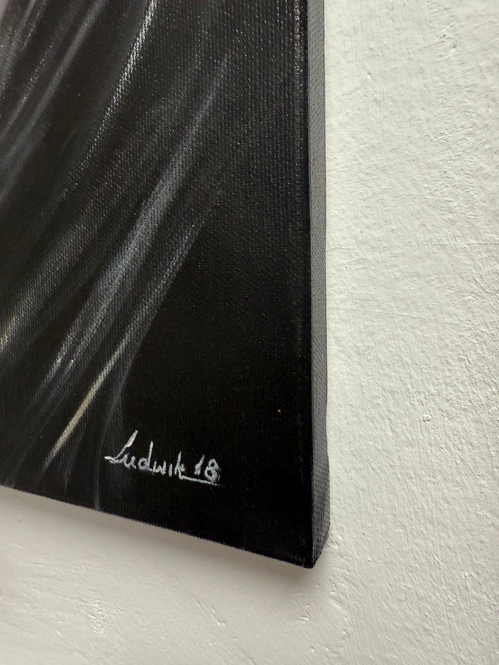 Elegant Portrait “Proud” – Original Ölbild auf Leinwand 60×40 cm, signiert