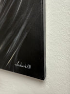 Elegant Portrait “Proud” – Original Ölbild auf Leinwand 60×40 cm, signiert