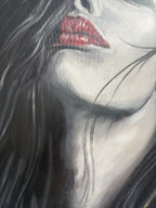 Elegant Portrait “Proud” – Original Ölbild auf Leinwand 60×40 cm, signiert