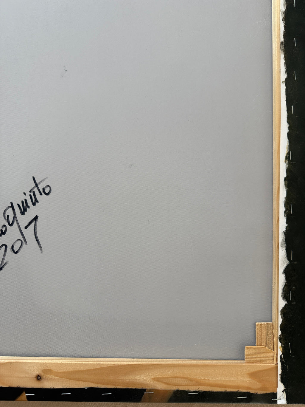 Fulvio Quinto „Una storia già vista“ – Original Öl & Acryl auf Leinwand 50×70 cm