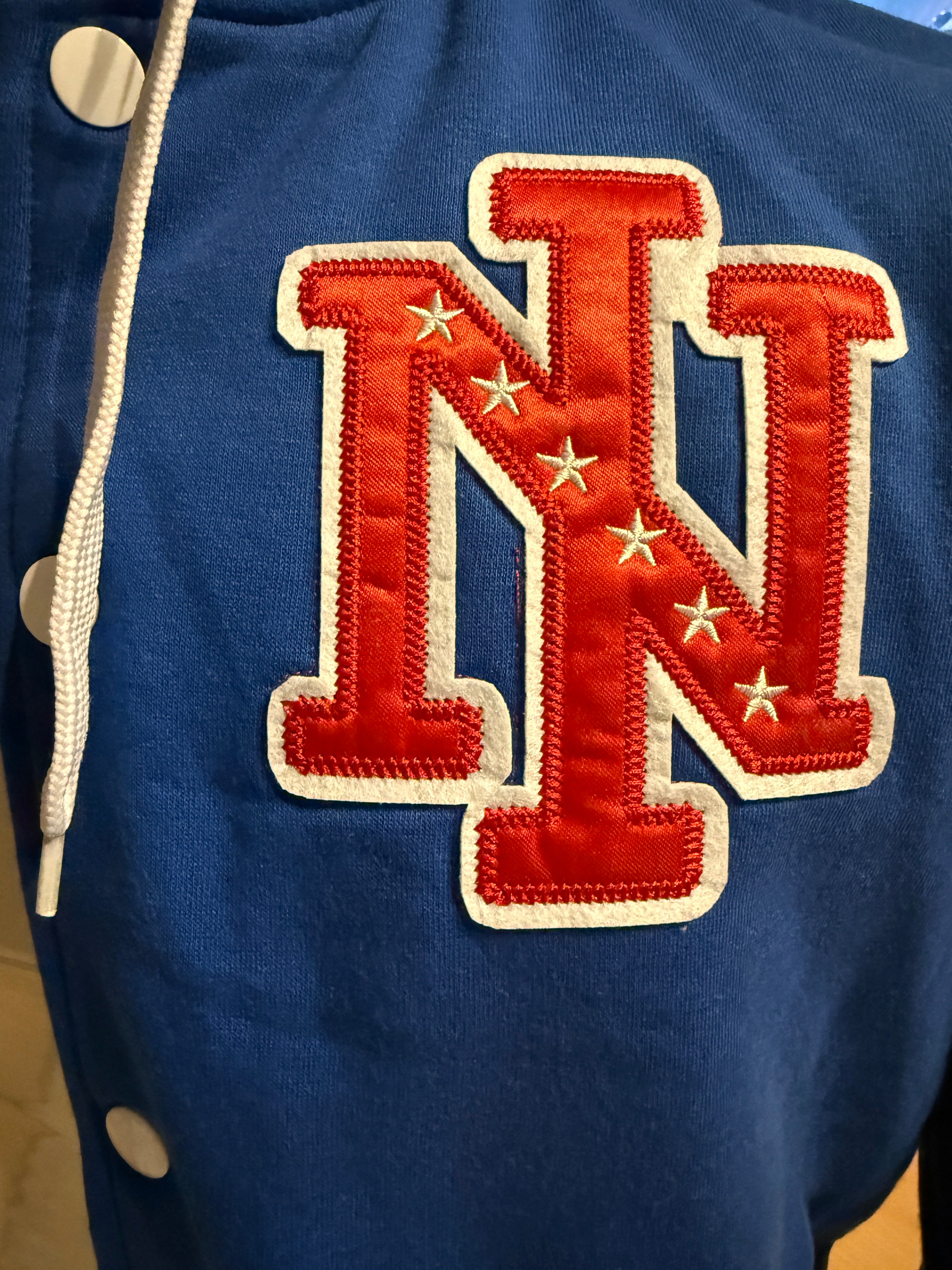 Herren Sweatshirt mit Kapuze (Varsity Style)