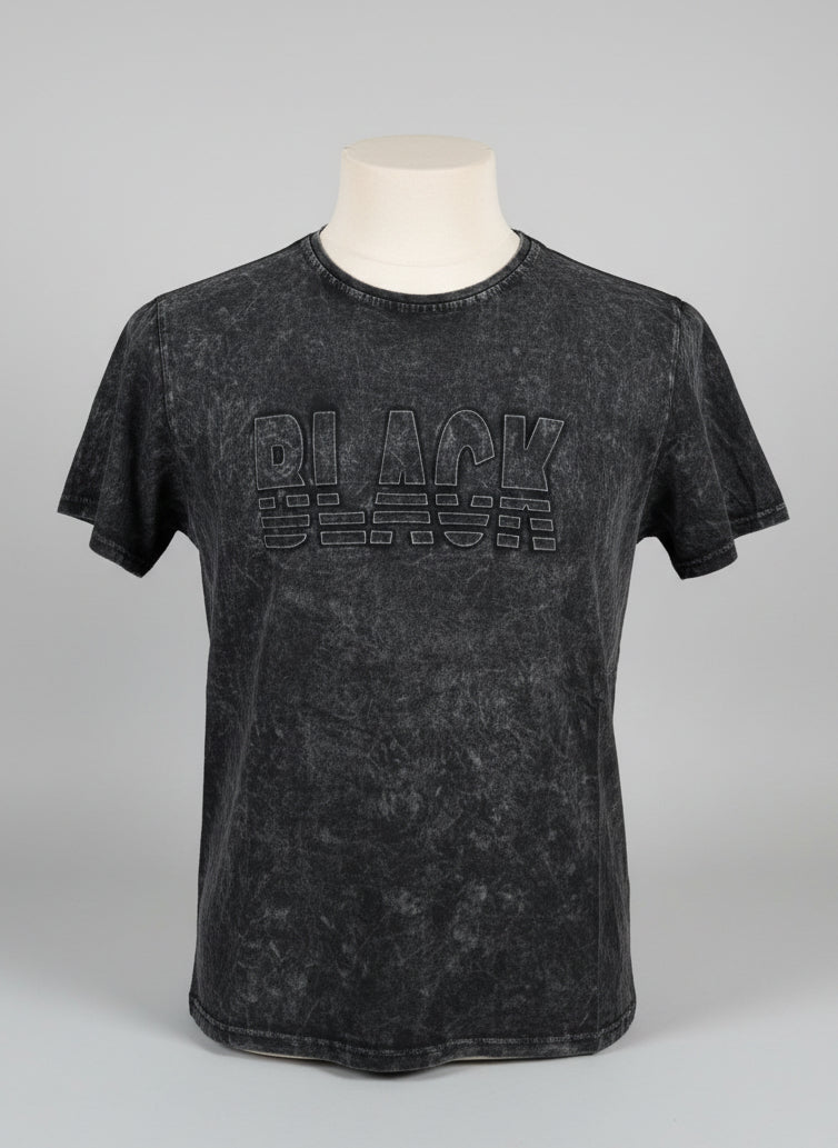 Herren T-Shirt – BLACK BEACH Washed Style