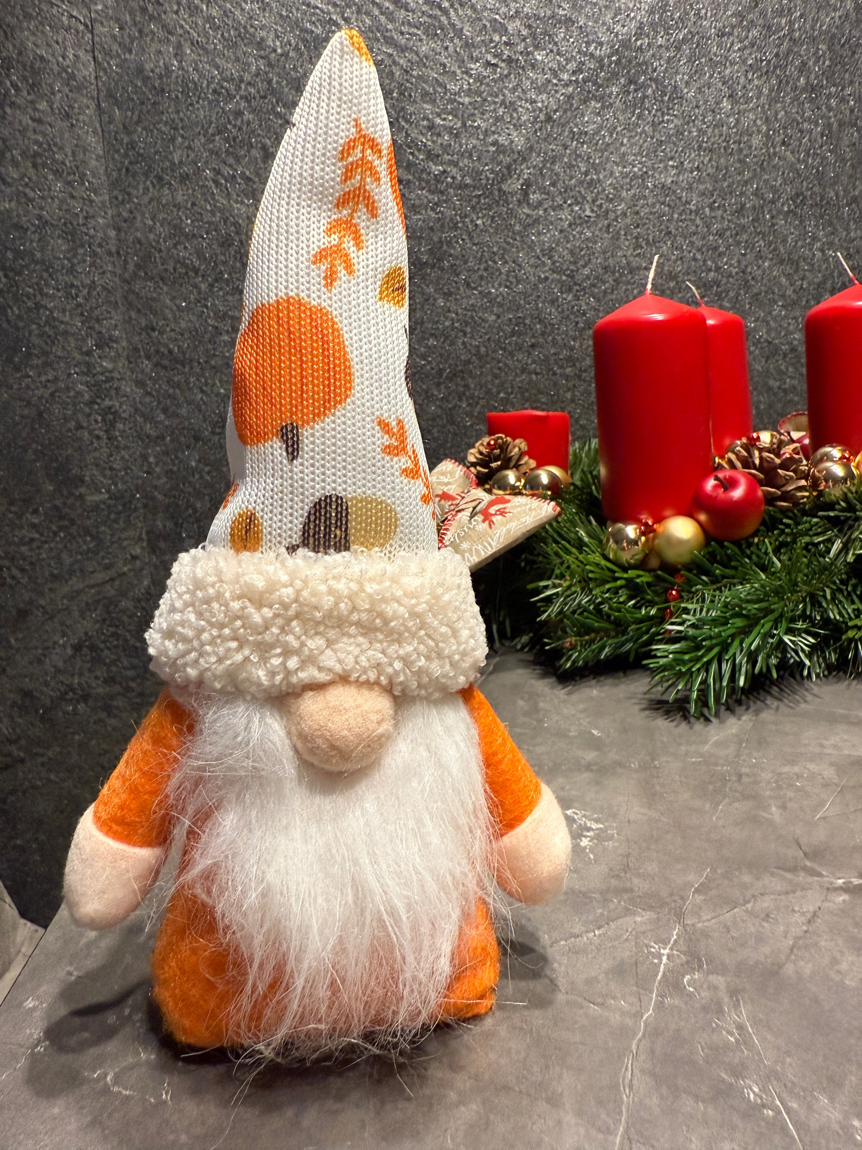 Deko-Wichtel 23 cm – Herbst & Winter Design Zweitbild