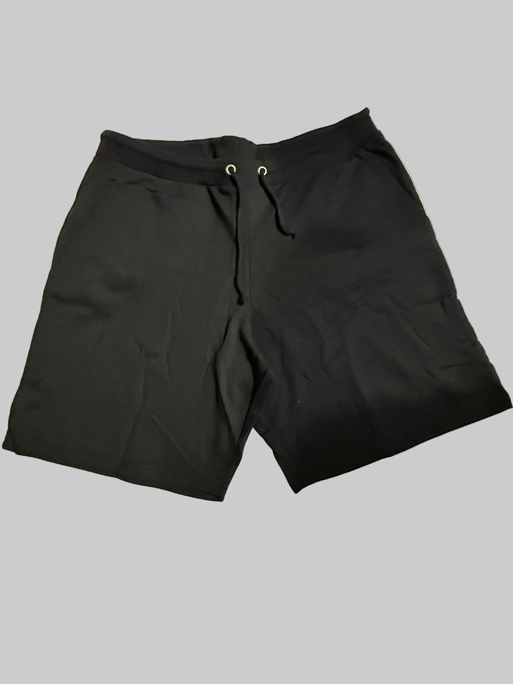 Herren Sweatshorts – Schwarz – Dünner, leichter Stoff,