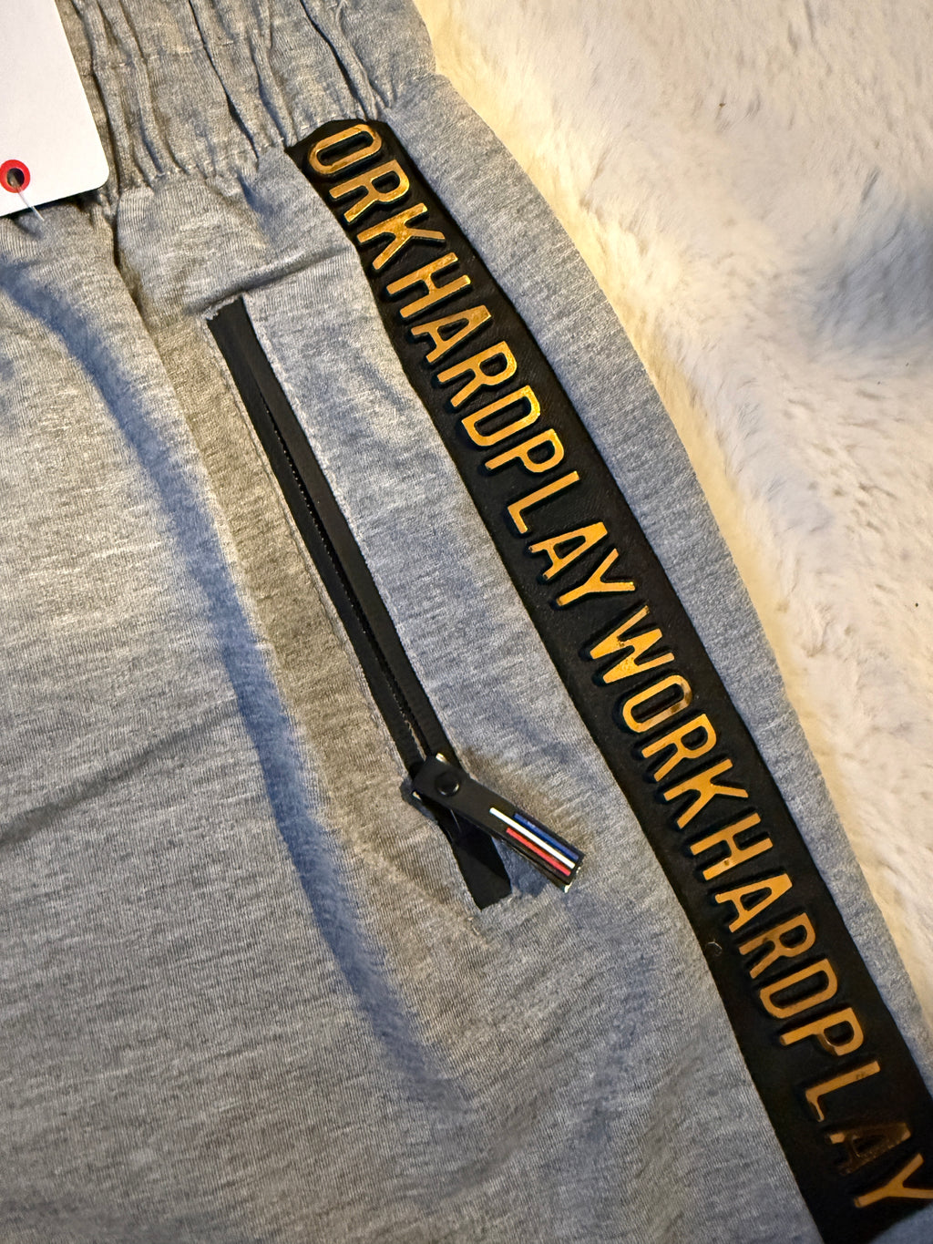 V.I.MAN Herren Sportshorts (Shorts / kurze Hose) Grau