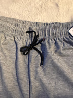 V.I.MAN Herren Shorts mit SPORT-Print –Grau