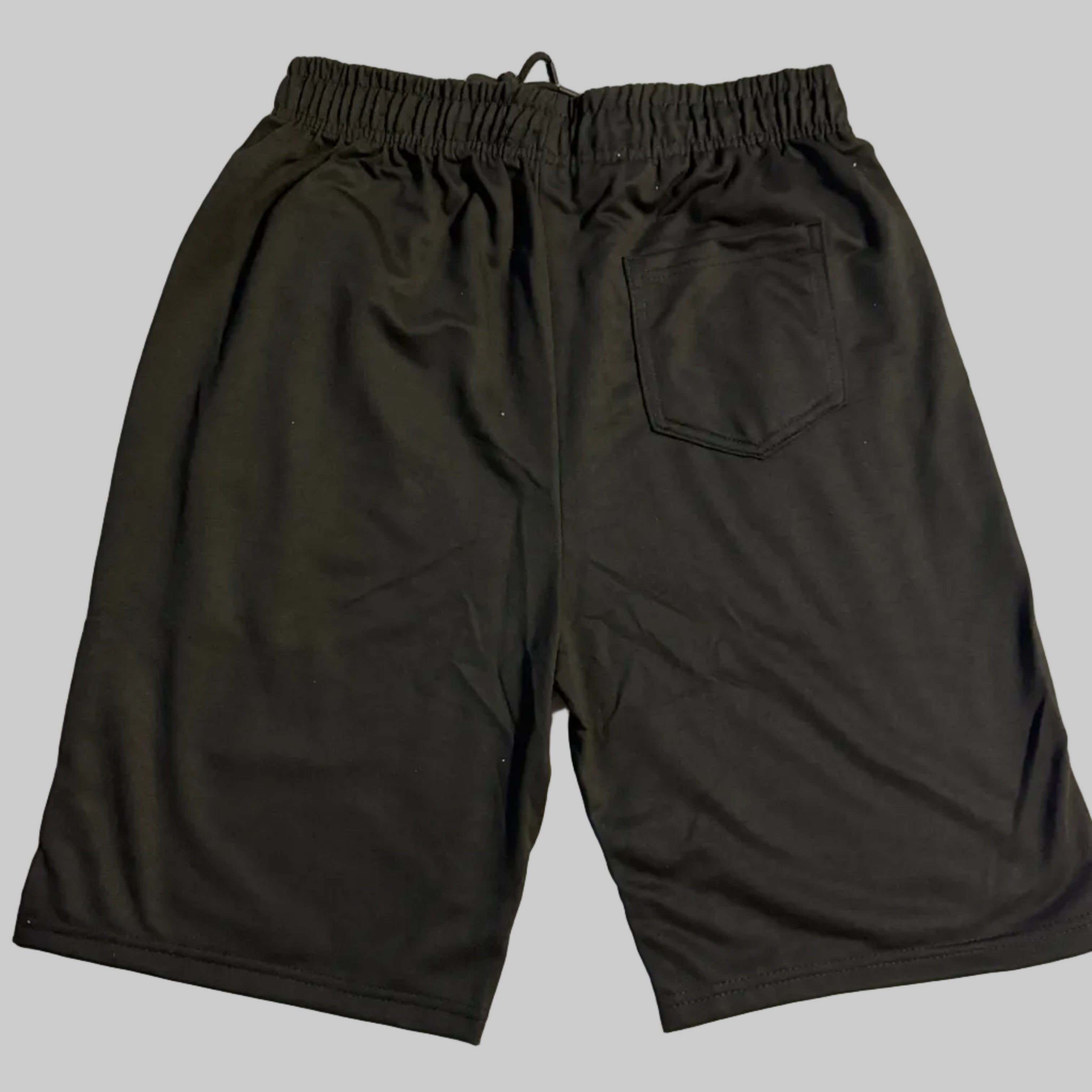 V.I.MAN Herren Shorts mit SPORT-Print –Grau Black