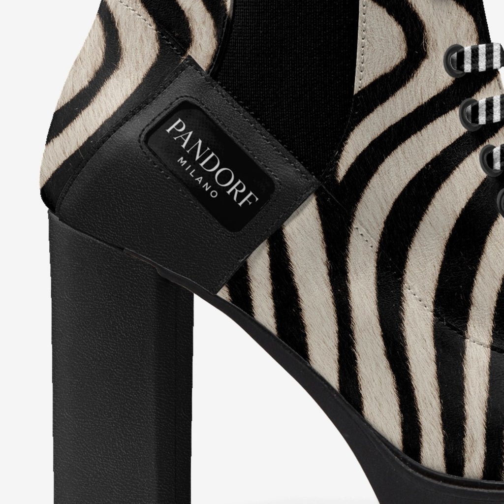 Pandorf Milano™ – Zebra Laced Designer Boot