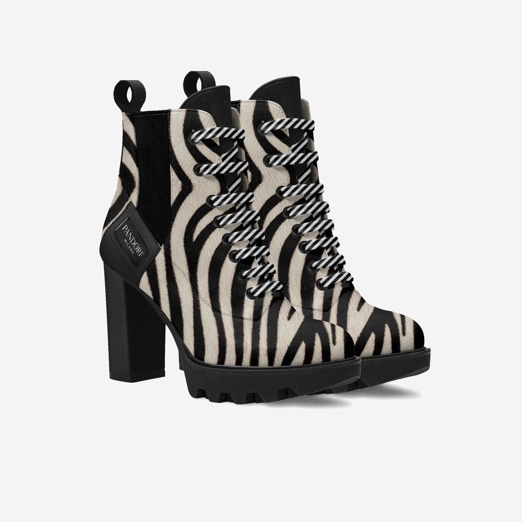 Pandorf Milano™ – Zebra Laced Designer Boot