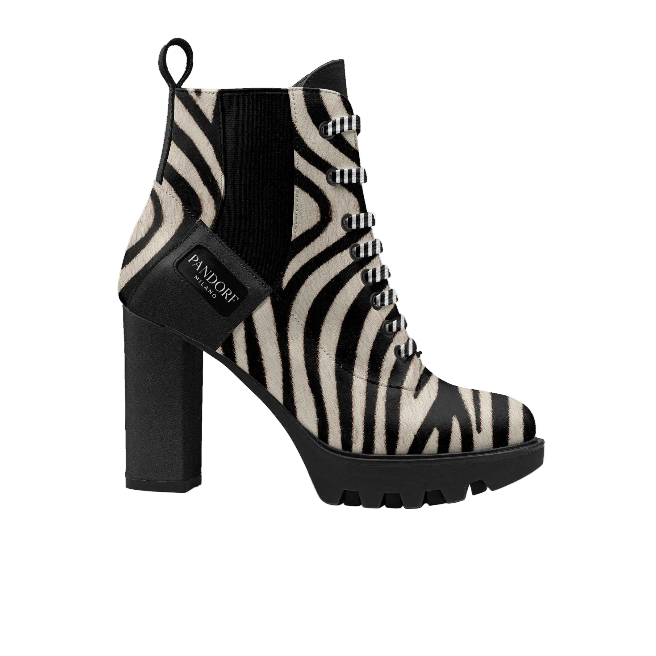 Pandorf Milano™ – Zebra Laced Designer Boot