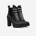 Pandorf Milano™ – Black Python High-Heel Boot (Limited Edition)