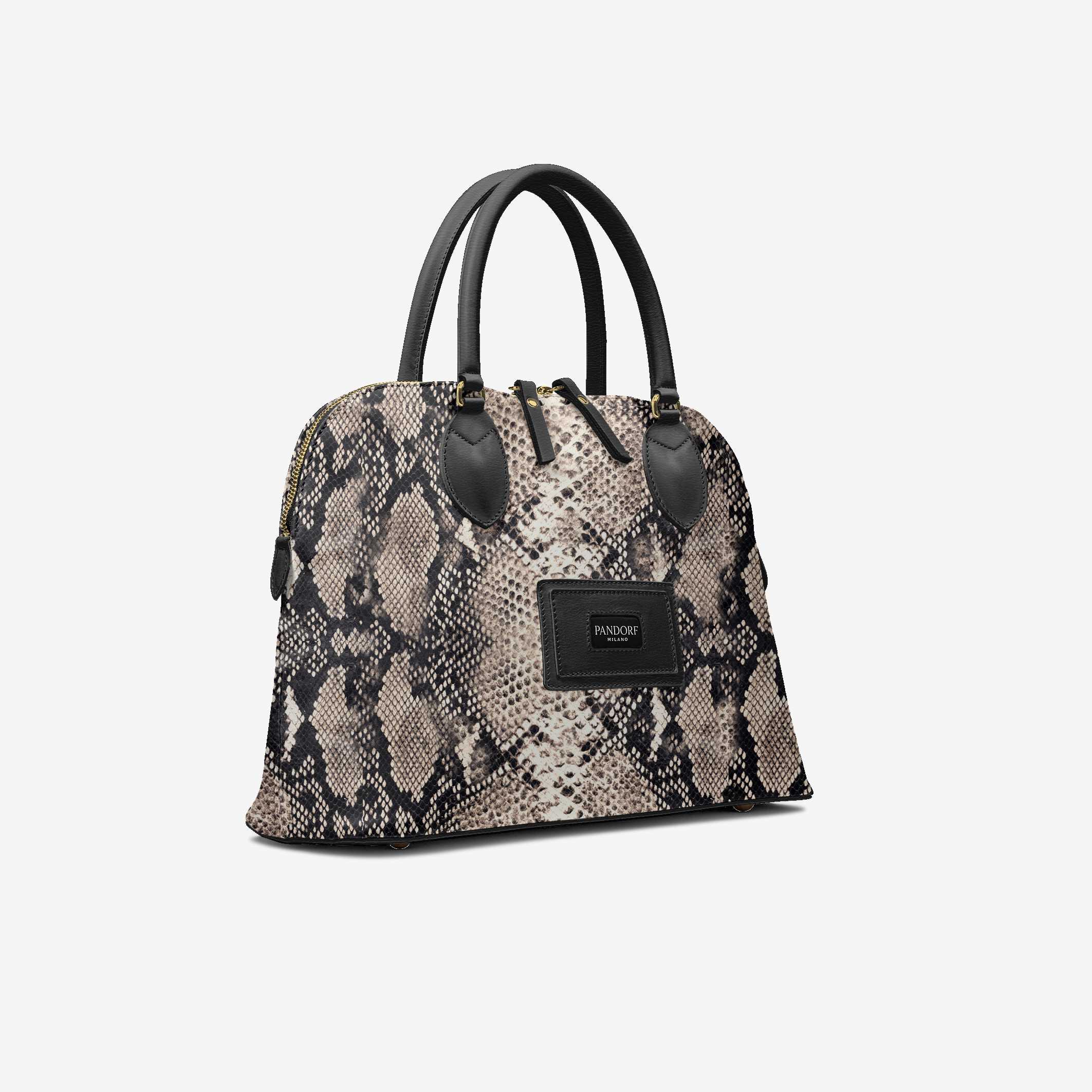 Pandorf Milano™ – Limitierte Luxus-Handtasche in Python-Optik