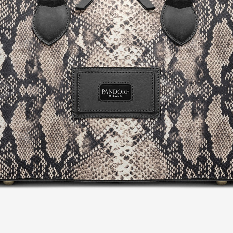 Pandorf Milano™ – Limitierte Luxus-Handtasche in Python-Optik