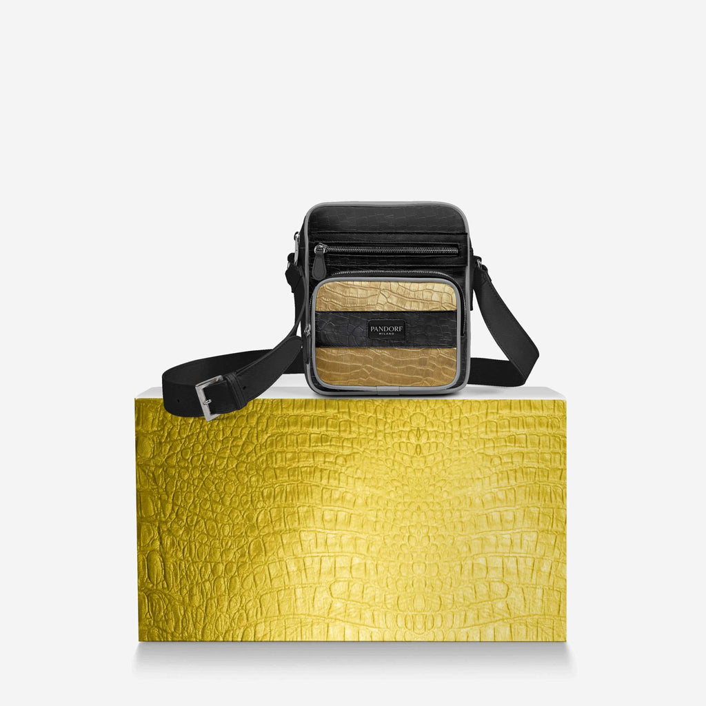 Pandorf Milano™ – Oro Nero Designer Shoulderbag