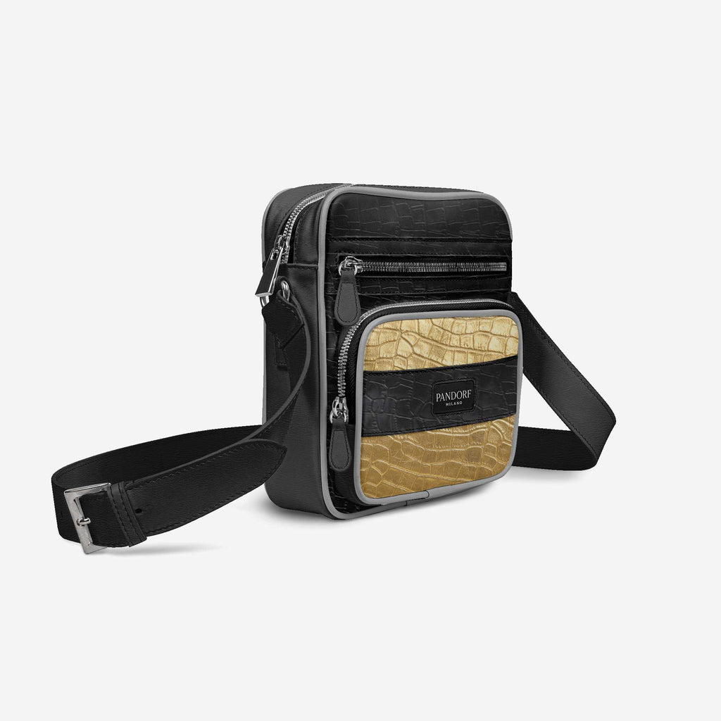 Pandorf Milano™ – Oro Nero Designer Shoulderbag