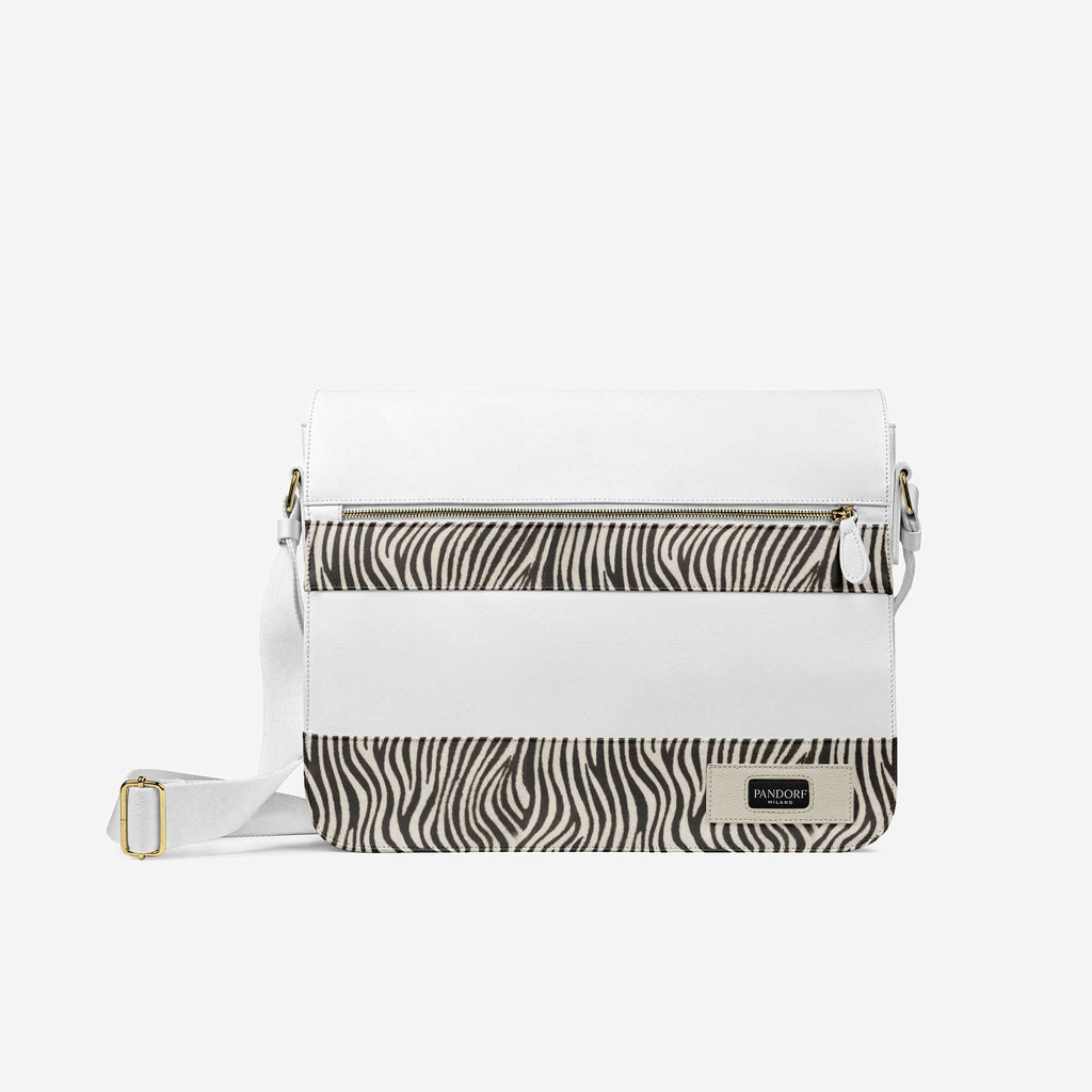 Pandorf Milano™ – Zebra Luxe Urban Messenger