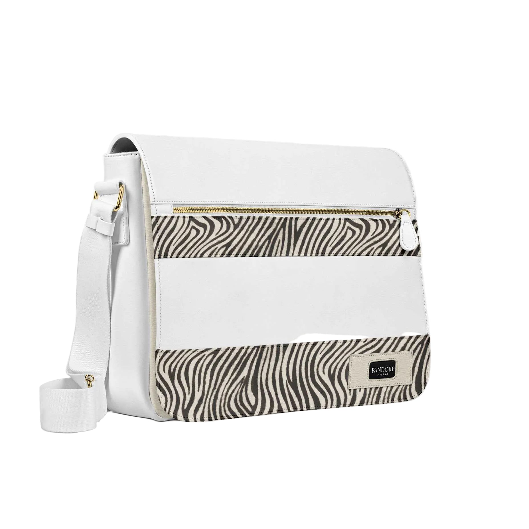 Pandorf Milano™ – Zebra Luxe Urban Messenger Hauptbild