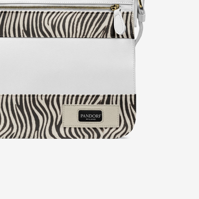 Pandorf Milano™ – Zebra Luxe Urban Messenger