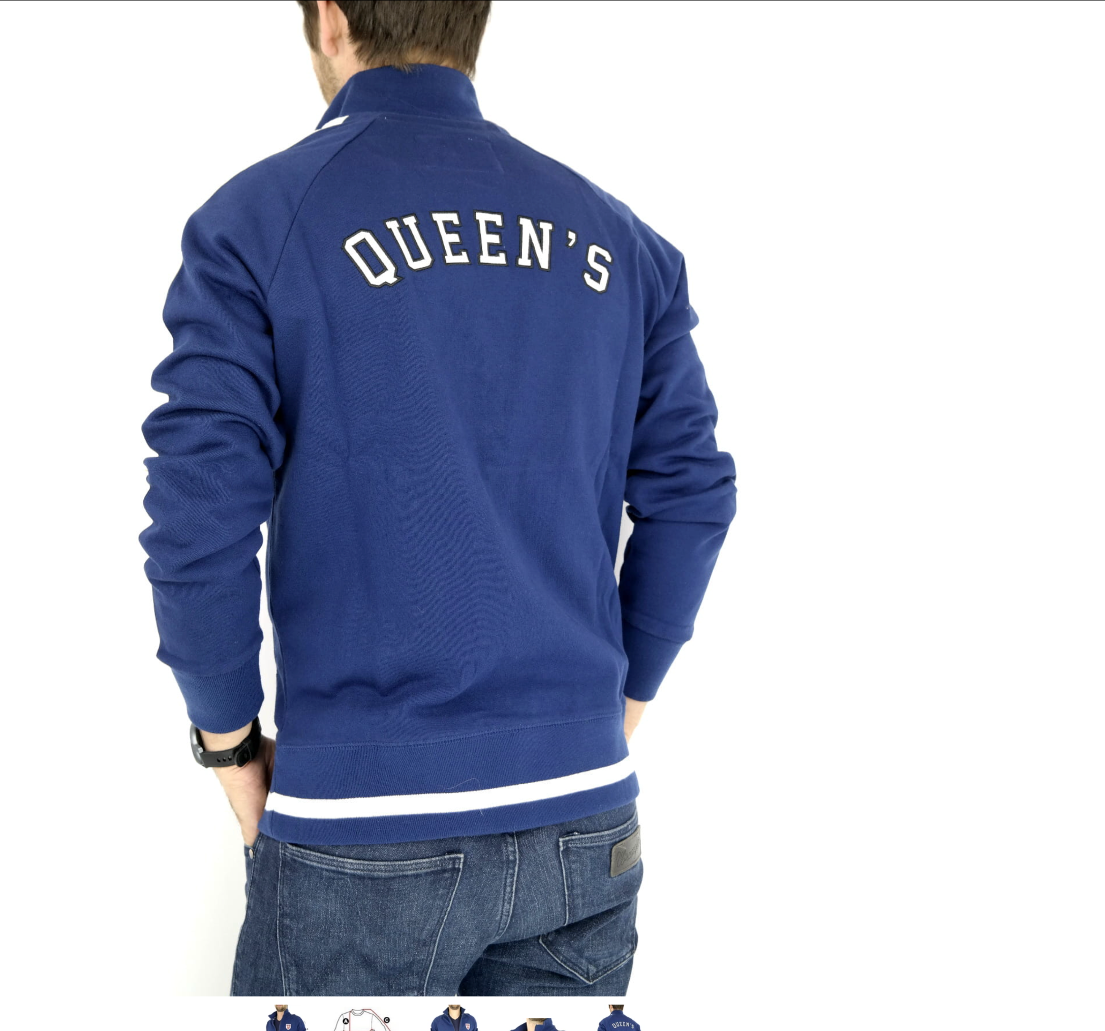 Herren Sweatshirtjacke Oxford University Zweitbild