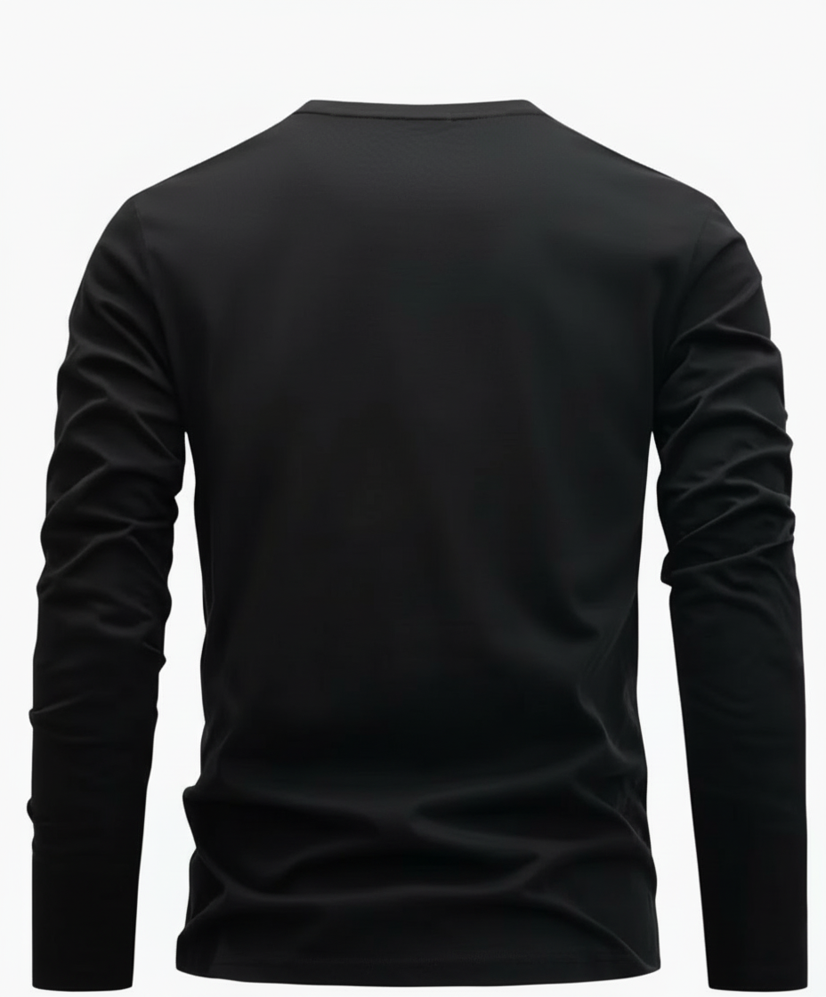 Herren-Pullover mit gesticktem Brustlogo