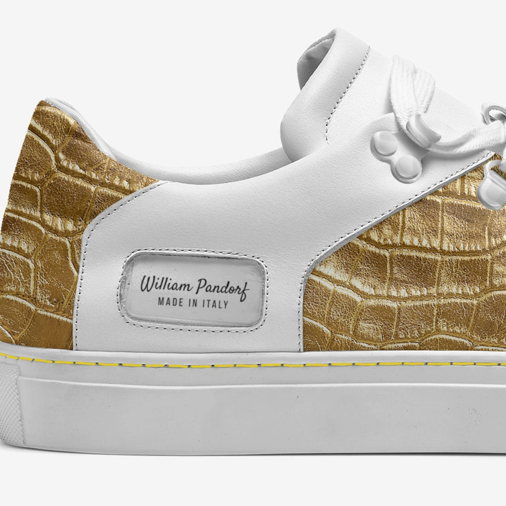 William Pandorf – Exklusive Gold Edition Sneaker (Italienische Handarbeit)