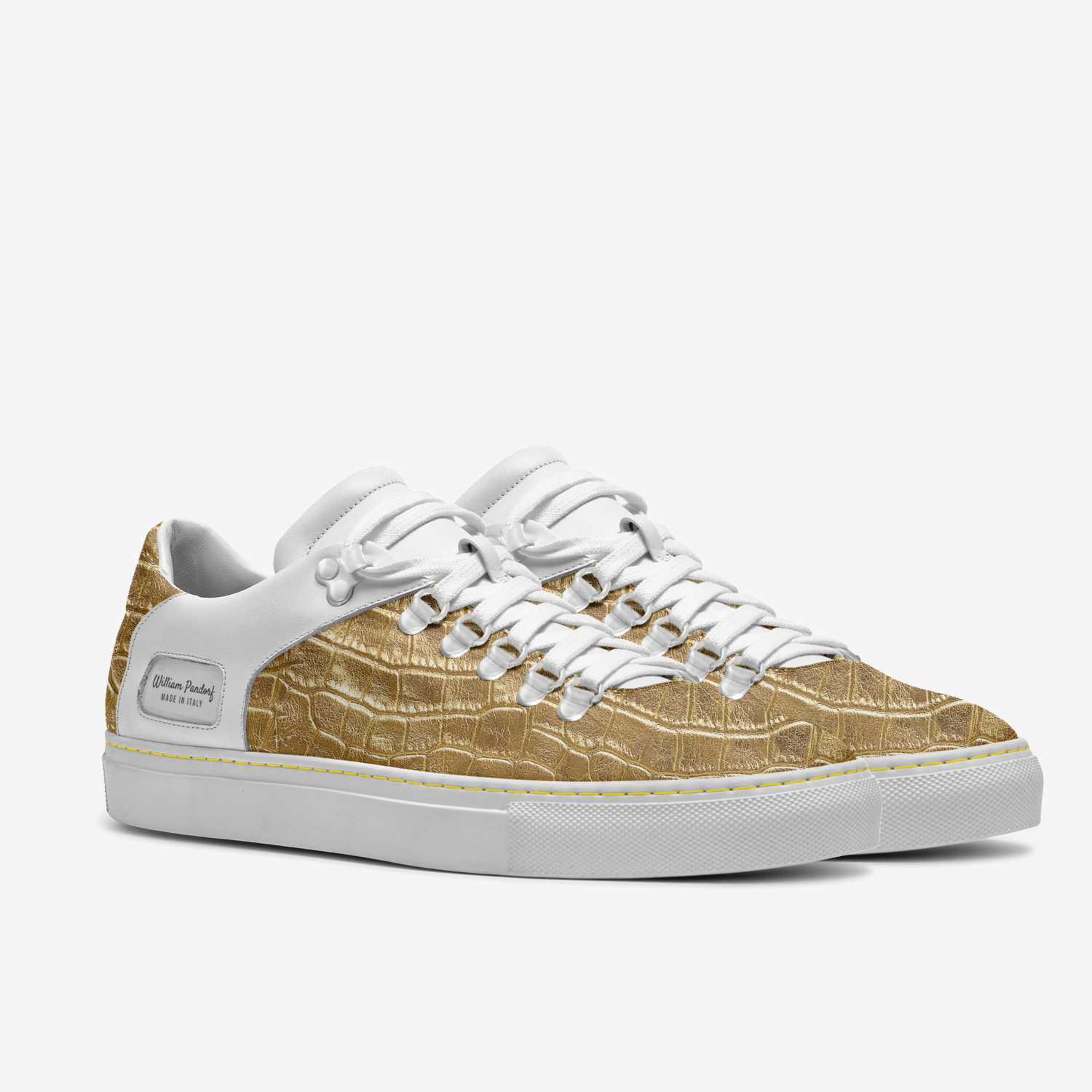 William Pandorf – Exklusive Gold Edition Sneaker (Italienische Handarbeit)