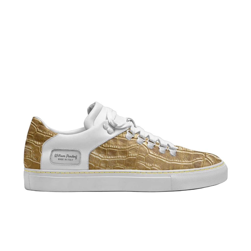 William Pandorf – Exklusive Gold Edition Sneaker (Italienische Handarbeit)
