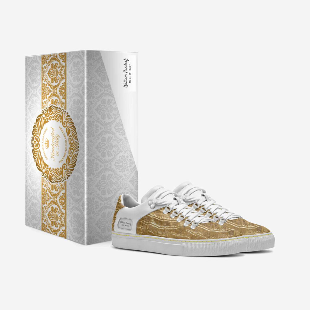 William Pandorf – Exklusive Gold Edition Sneaker (Italienische Handarbeit)