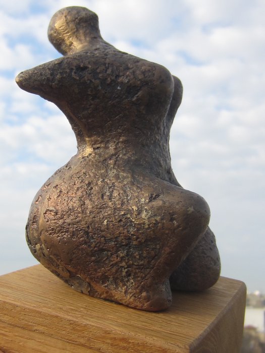 Bronzskulptur – Rolf Neubert „Sconosciuto“ – 18×10×9 cm (Edition 10)