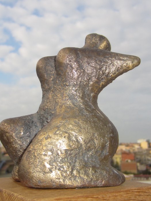 Bronzskulptur – Rolf Neubert „Sconosciuto“ – 18×10×9 cm (Edition 10)