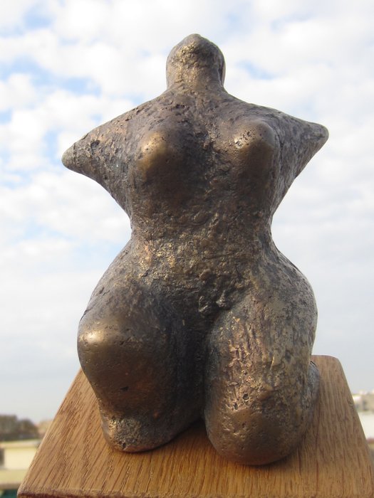 Bronzskulptur – Rolf Neubert „Sconosciuto“ – 18×10×9 cm (Edition 10)