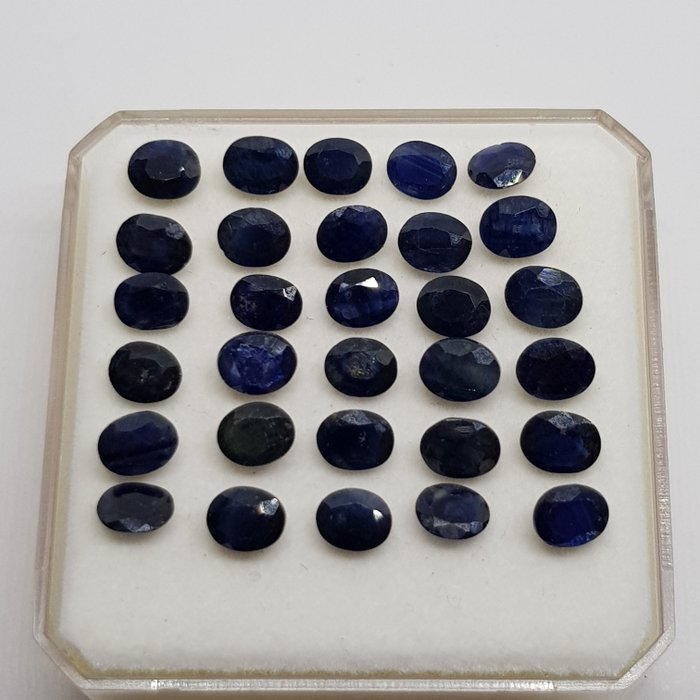 30 Stück Blaue Saphire – 13,25 ct Hauptbild