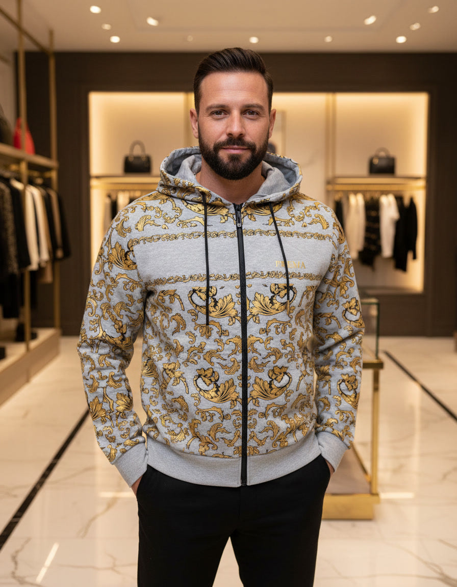 Herren Sweatshirt Premium mit Kapuze Zweitbild