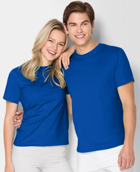 2er-Pack Unisex T-Shirt – Royalblau – 100% Baumwolle Zweitbild
