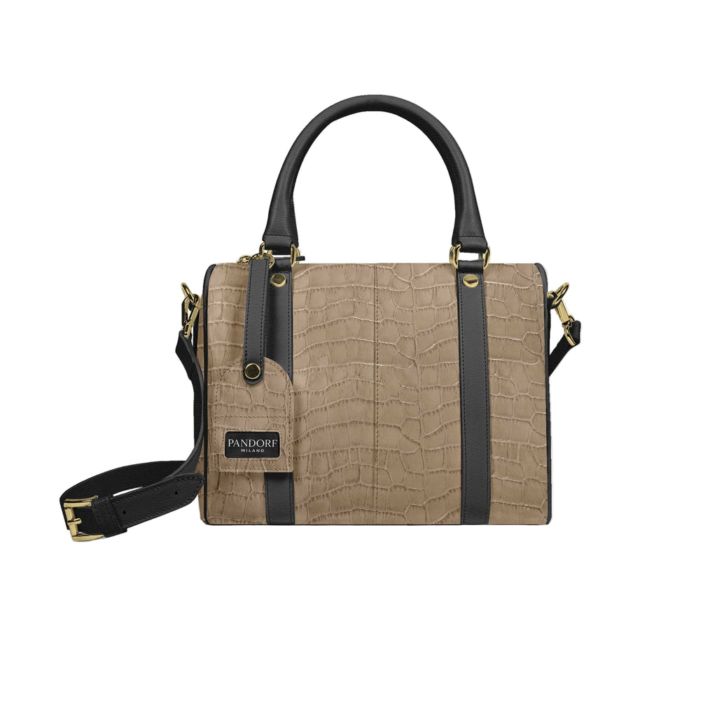 Pandorf Milano™ – Limitierte Luxus-Handtasche in Croco-Optik