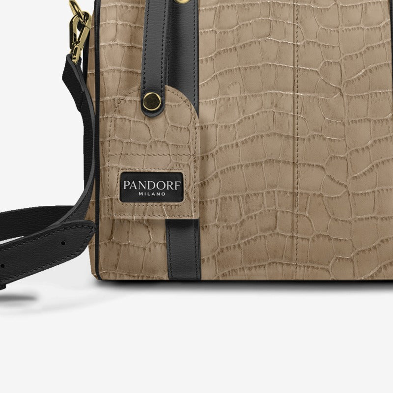 Pandorf Milano™ – Limitierte Luxus-Handtasche in Croco-Optik