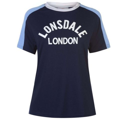 Damen T-Shirt LONSDALE LONDON – Navy/Blau Zweitbild