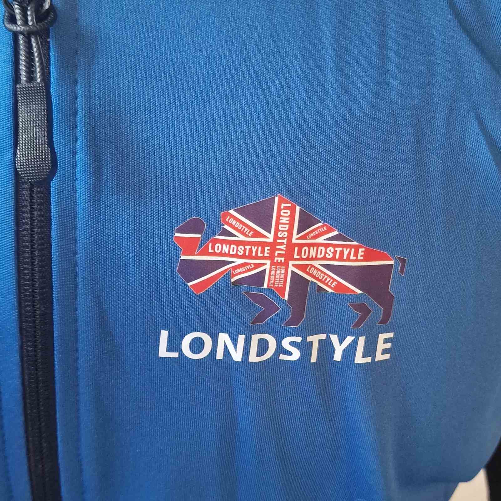 Herren Trainingsanzug LondStyle – Blau/Schwarz mit Kapuze